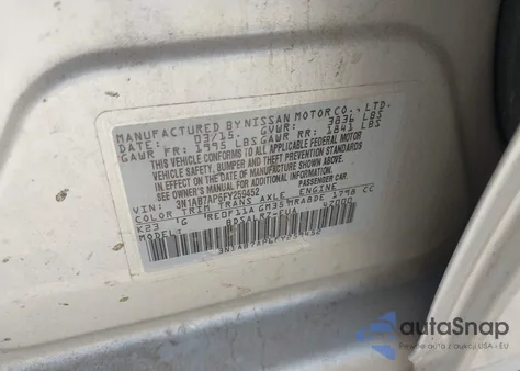 2015 Nissan Sentra Sr from USA, damaged, VIN 3N1AB7AP6FY259452